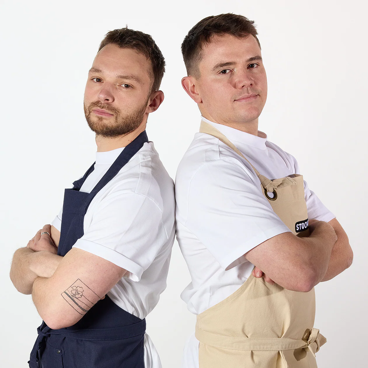 STOCKED Cream Apron - Image 3