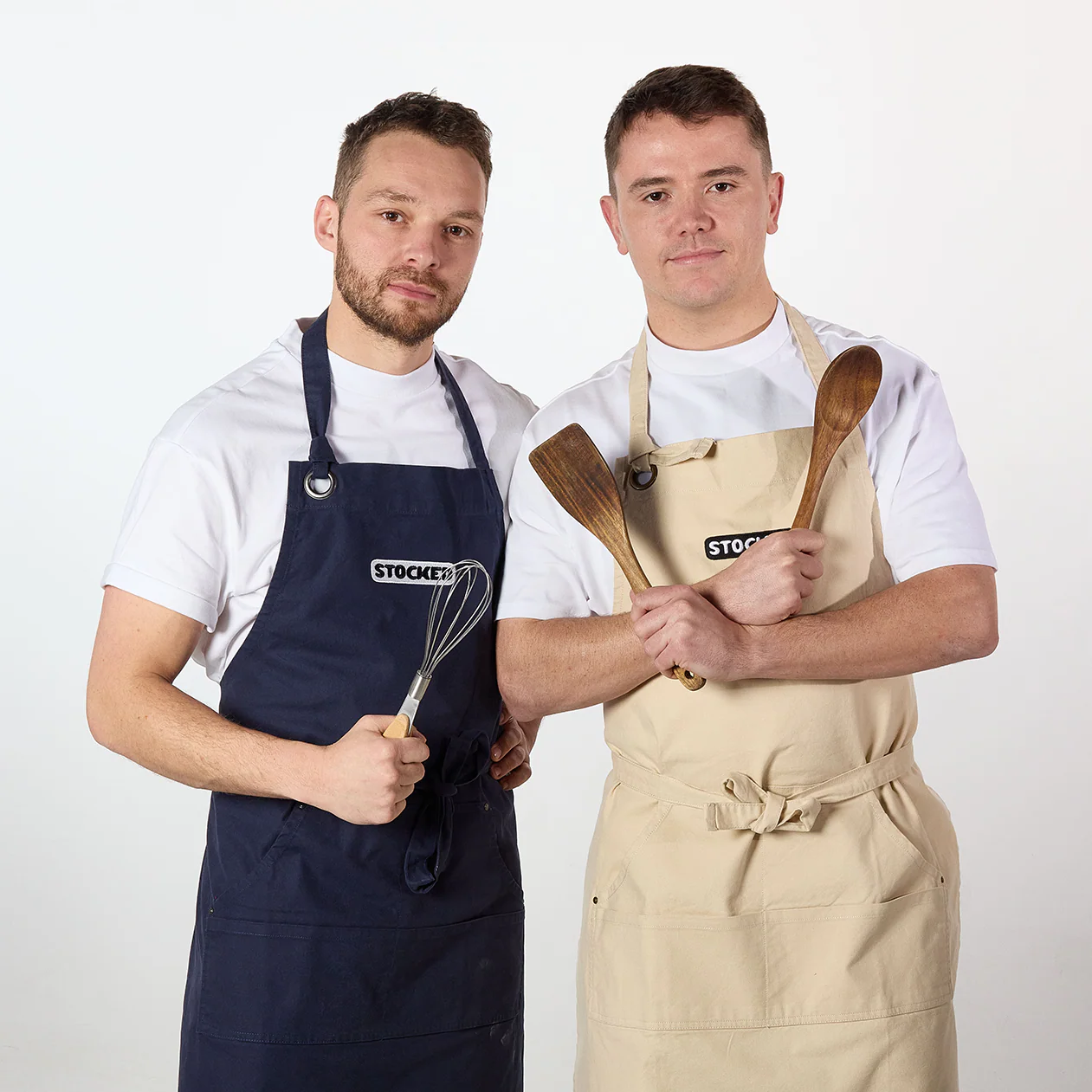 STOCKED Navy Apron - Image 3