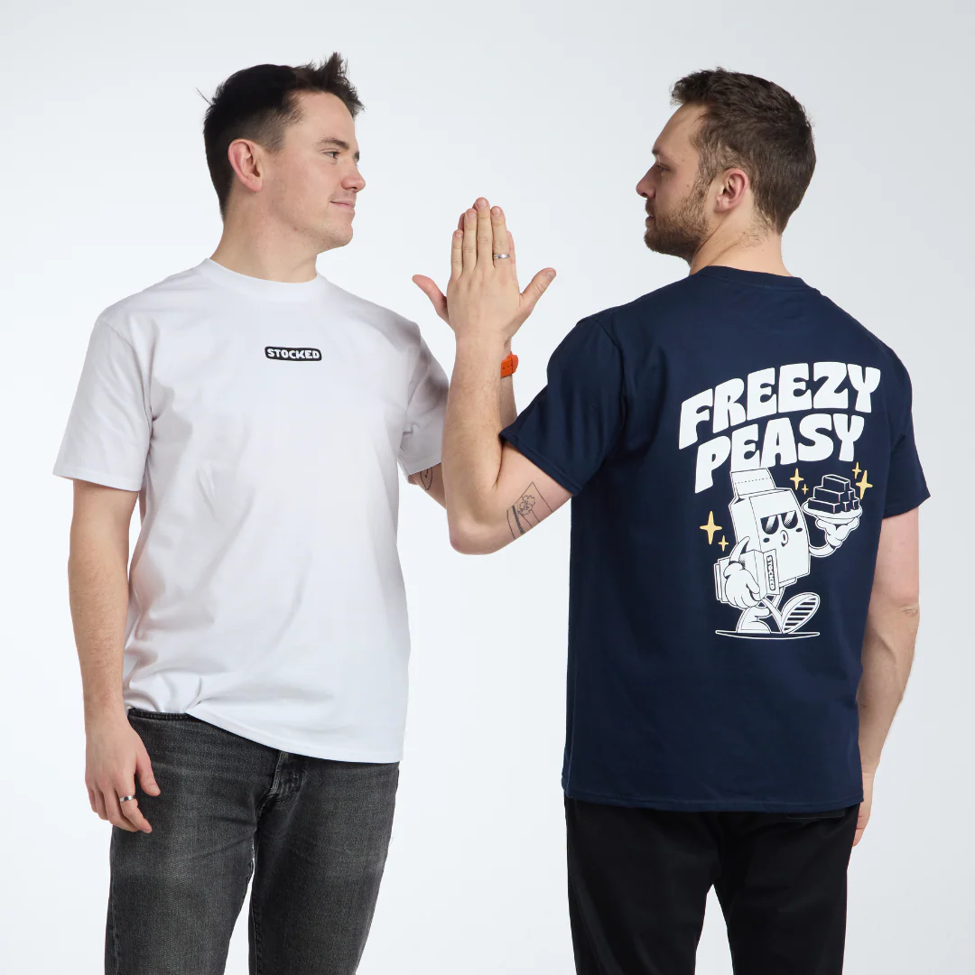STOCKED Navy Tee - Image 3